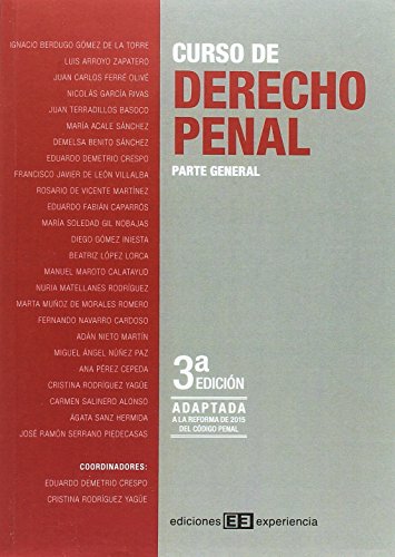 Stock image for CURSO DE DERECHO PENAL: Parte General, 3 edicin for sale by medimops