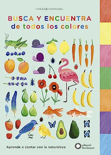 Beispielbild fr Busca y encuentra de todos los colores: Aprende a contar con la naturalez (Spanish Edition) zum Verkauf von Ergodebooks