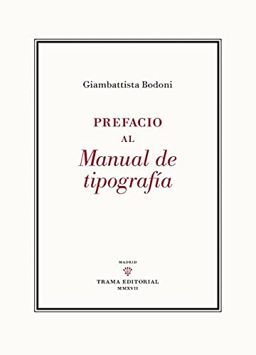 Imagen de archivo de Prefacio al manual de tipografa a la venta por medimops