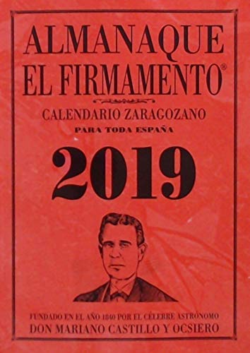 Imagen de archivo de ALMANAQUE EL FIRMAMENTO 2019 ZARAGOZANO a la venta por Agapea Libros