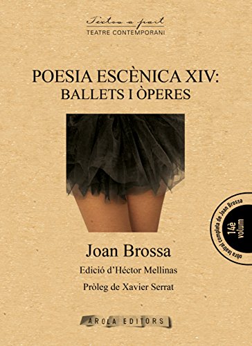 Beispielbild fr POESIA ESCNICA XIV: BALLETS I PERES zum Verkauf von KALAMO LIBROS, S.L.