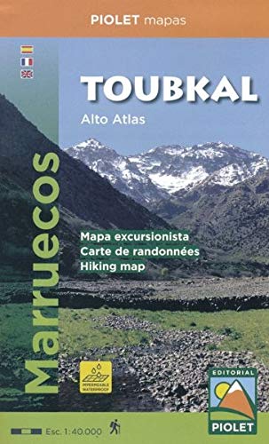 Imagen de archivo de Toubkal : alto atlas : Marruecos, E1:40000 a la venta por PBShop.store US