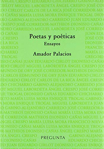 Imagen de archivo de Poetas y poticas. Ensayos a la venta por AG Library