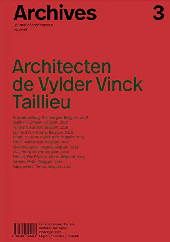 9788494767821: Architecten de Vylder Vinck Taillieu: Archives #3