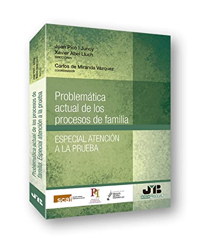 9788494912337: Problemtica actual de los procesos de familia. Especial atencin a la prueba (Coleccion Procesal J.M. BOSCH EDITOR)