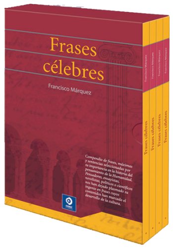 9788495002792: (pack 4) frases celebres (Estuches de Cultura Popular)