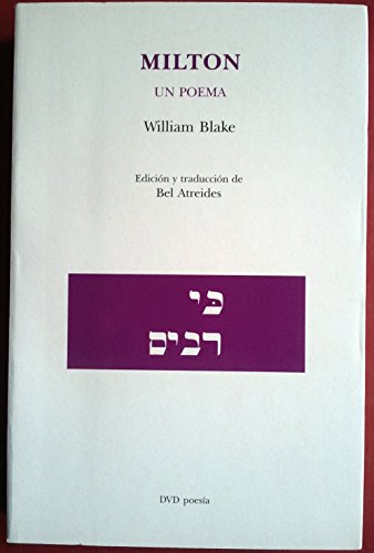 Milton un poema (9788495007698) by Blake, William