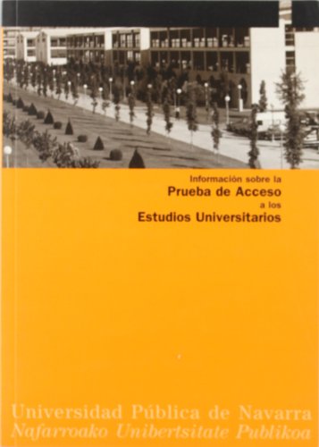 Stock image for Informacin sobre la prueba de acceso a los estudios universitarios for sale by Agapea Libros