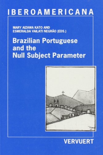 9788495107695: Brazilian Portuguese and the Null Subject Parameter