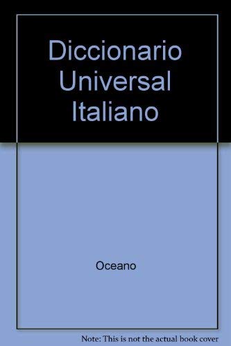 Stock image for Diccionario Universal Italiano (Spanish Edition) for sale by Isle of Books