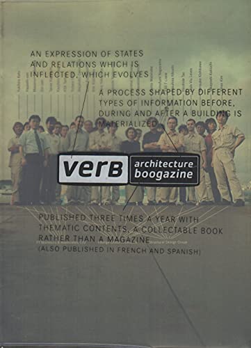 Beispielbild fr Verb Processing (Architecture Boogazine) (Architecture Boogazine S.) zum Verkauf von WorldofBooks