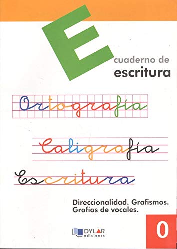 9788495280114: ESCRITURA 0 - Direccionalidad.Grafismos.Grafas de vocales