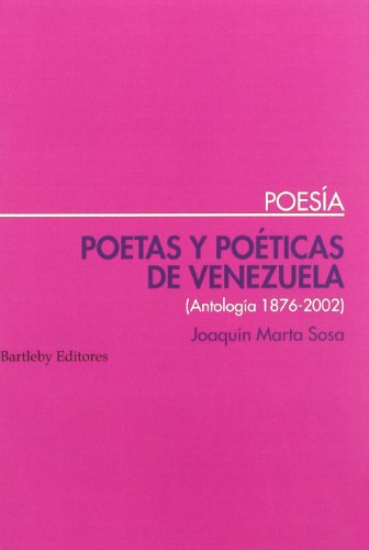 9788495408242: Poetas Y Poeticas De Venezuela (POESIA)