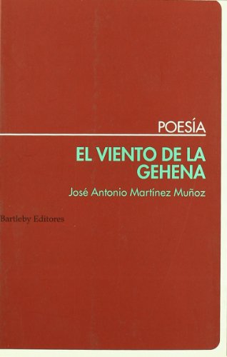 9788495408440: Viento De La Gehena (POESIA)