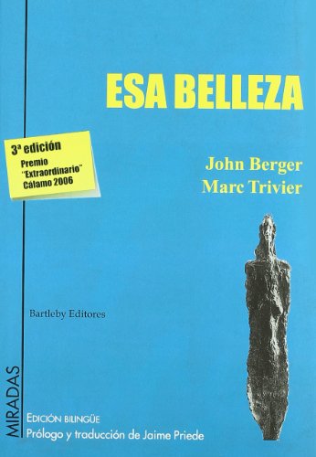 Imagen de archivo de ESA BELLEZA (Ed. Bilinge) a la venta por KALAMO LIBROS, S.L.