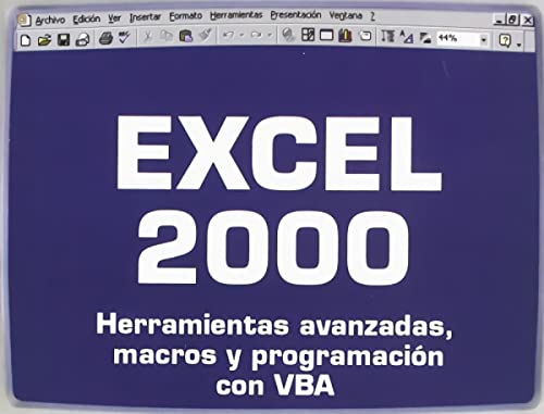 9788495428356: Excel 2000 : herramientas avanzadas, macros y programacin con VBA