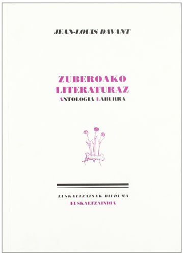 Imagen de archivo de Zuberoako literaturaz a la venta por Agapea Libros