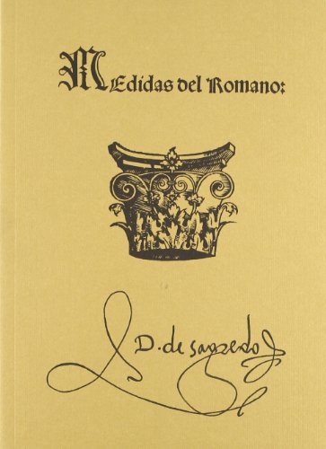 Imagen de archivo de MEDIDAS DEL ROMANO ILAR Y ESTUDIO* a la venta por Zilis Select Books