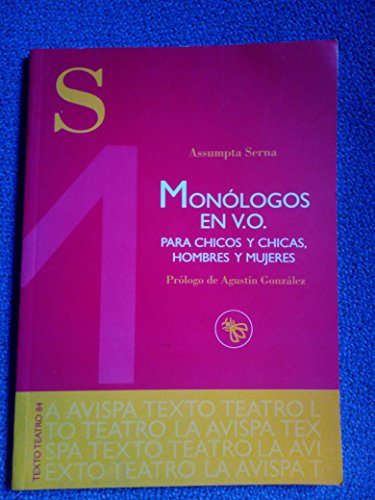 Imagen de archivo de Monlogos en V a la venta por Hamelyn