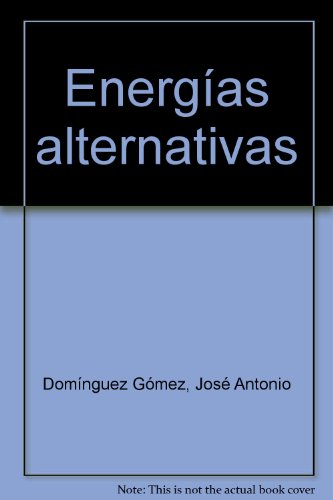 Imagen de archivo de Energas Alternativas a la venta por Hamelyn