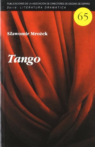 Tango (9788495576354) by Mrozek, Slawomir