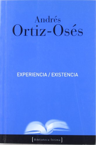 Imagen de archivo de EXPERIENCIA/EXISTENCIA a la venta por Hilando Libros