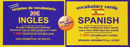 Stock image for Tarjetas de vocabulario ingls/espaol for sale by Iridium_Books