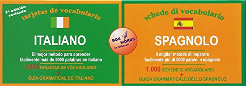 Imagen de archivo de Tarjetas de vocabulario italiano/espaAA.VV. a la venta por Iridium_Books