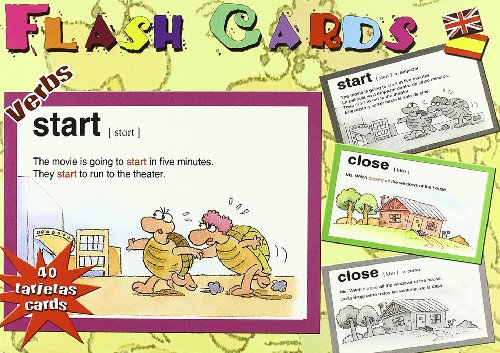 Imagen de archivo de FLASH CARDS-VERBOS a la venta por Zilis Select Books