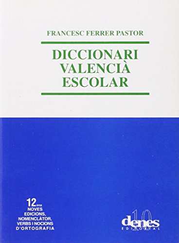 Imagen de archivo de Diccionari valenci escolar a la venta por medimops