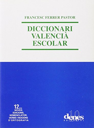 Stock image for Diccionari valenci escolar for sale by medimops