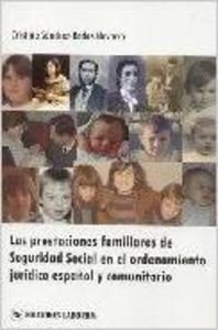 Imagen de archivo de Las prestaciones familiares de Seguridad Social en el ordenamiento jur a la venta por Iridium_Books