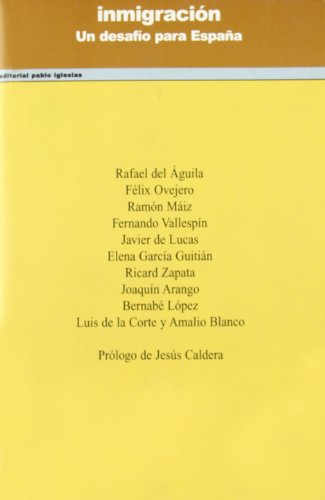 Imagen de archivo de INMIGRACION/UN DESAFIO PARA ESPAA a la venta por Siglo Actual libros