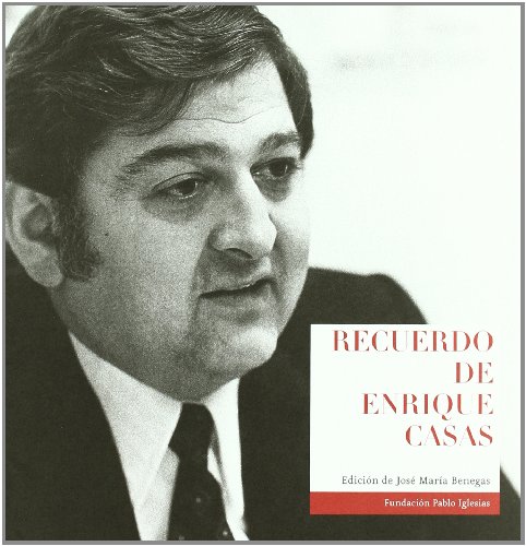 Imagen de archivo de RECUERDO DE ENRIQUE CASAS a la venta por Siglo Actual libros