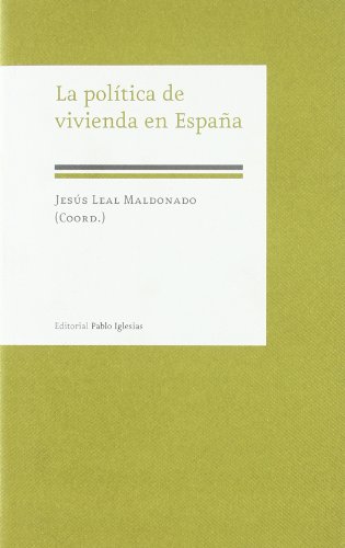 Stock image for La poltica de vivienda en Espaa A.A.V.V.V for sale by Iridium_Books