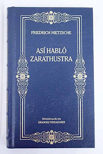 9788495921055: As habl Zarathustra