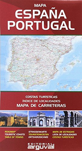 Imagen de archivo de Mapa de EspaÃ±a y Portugal a la venta por Goldstone Books