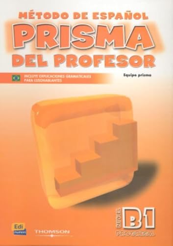Imagen de archivo de Prisma B1 Progresa: Tutor Book + CD a la venta por WorldofBooks