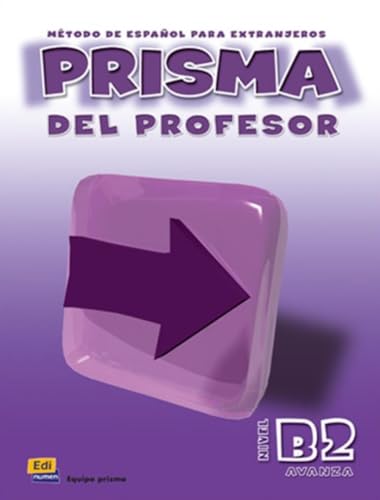 9788495986238: Prisma B2 Avanza - Libro del profesor: Prisma del professor