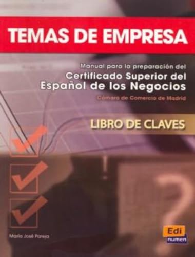 Stock image for Temas de empresa Answer Key: Libro de claves for sale by AwesomeBooks
