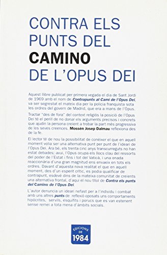 Stock image for Contra els punts del camino de l'Opus Dei (Guas de cine) for sale by medimops