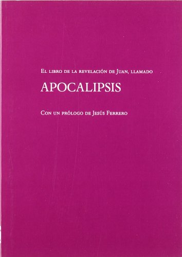 Imagen de archivo de EL LIBRO DE LA REVELACIN DE JUAN, LLAMADO APOCALIPSIS a la venta por Librera Rola Libros