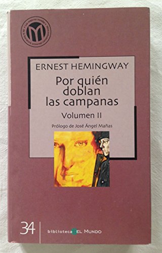 Beispielbild fr Por Quien Doblan las Campanas. Volumen Ii zum Verkauf von Hamelyn