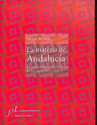 Stock image for Materia de Andaluc a,la for sale by Books From California