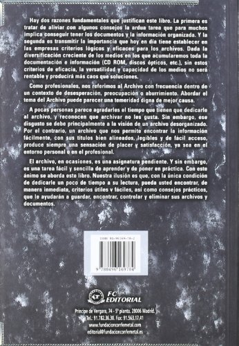 Imagen de archivo de TECNICAS DE ARCHIVO Y DOCUMENTACION EN LA EMPRESA a la venta por LIBRERA COCHERAS-COLISEO
