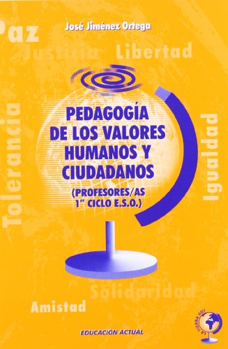 9788496182493: Pedagoga de los valores humanos y ciudadanos (profesores/as, 1 ESO)