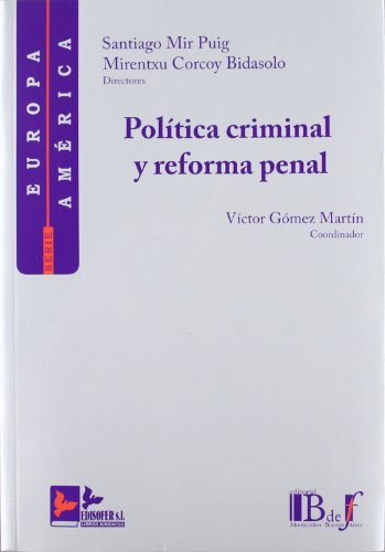 Stock image for Poltica Criminal y Reforma Penal for sale by Hamelyn