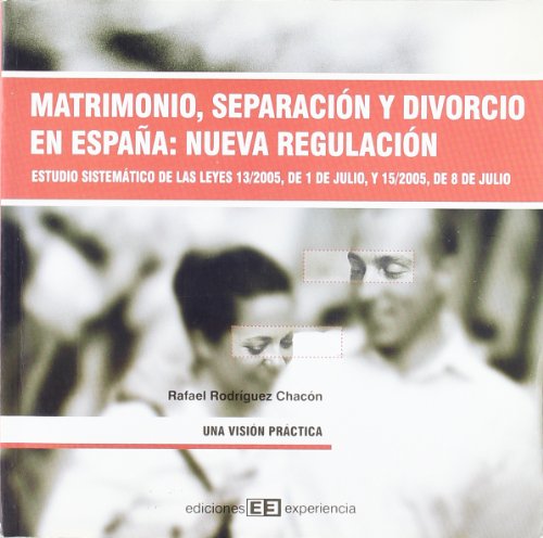 Imagen de archivo de Matrimonio, separacion y divorcio en Esp a la venta por MARCIAL PONS LIBRERO