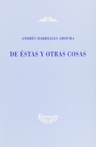 Stock image for DE ESTAS Y OTRAS COSAS for sale by AG Library