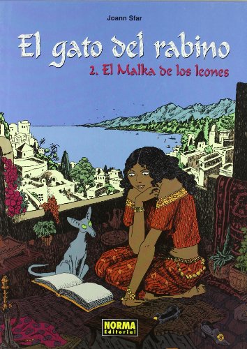 Stock image for El gato del rabino 2 El malka de los leones / The Rabbi's Cat 2 The Malka of the Lions for sale by Revaluation Books